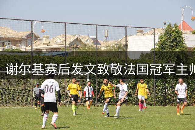谢尔基赛后发文致敬法国冠军主帅 文中两次无视事件已成过往？
